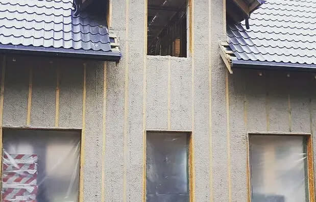Sienų šiltinimas šlapiuoju būdu